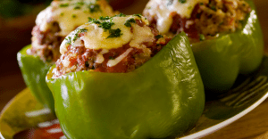 Stuffed Peppers (with Air Fryer instructions too!)