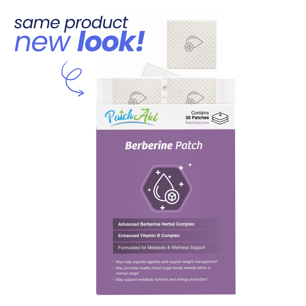Berberine Patch for Metabolic Support | PatchAid