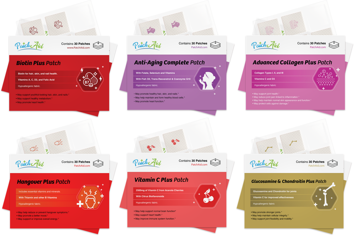 Forever Young Vitamin Patch Pack by Patchaid – Bariatric Eating