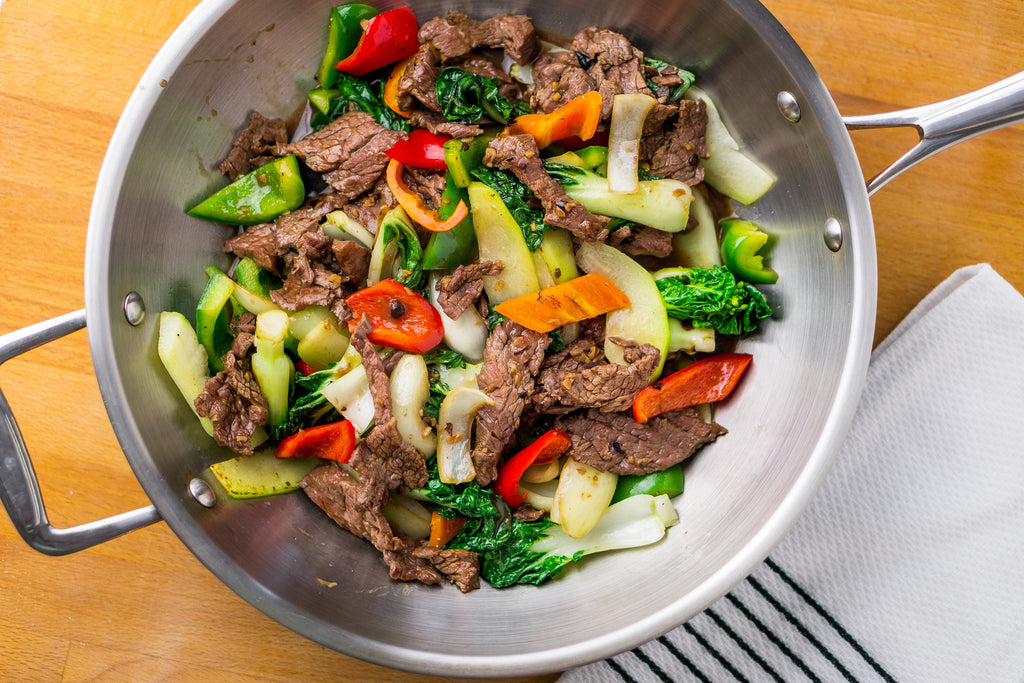 Chinese Beef & Bok Choy