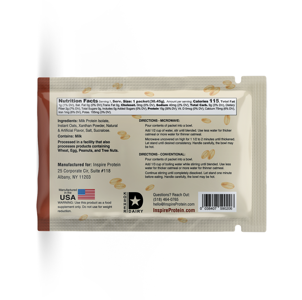 #Flavor_Apple Cinnamon #Size_One Serving