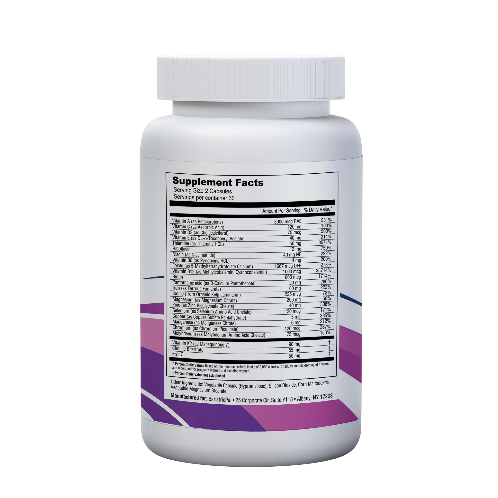 BariatricPal Bariatric Multivitamin Capsule + Prenatal & Postnatal