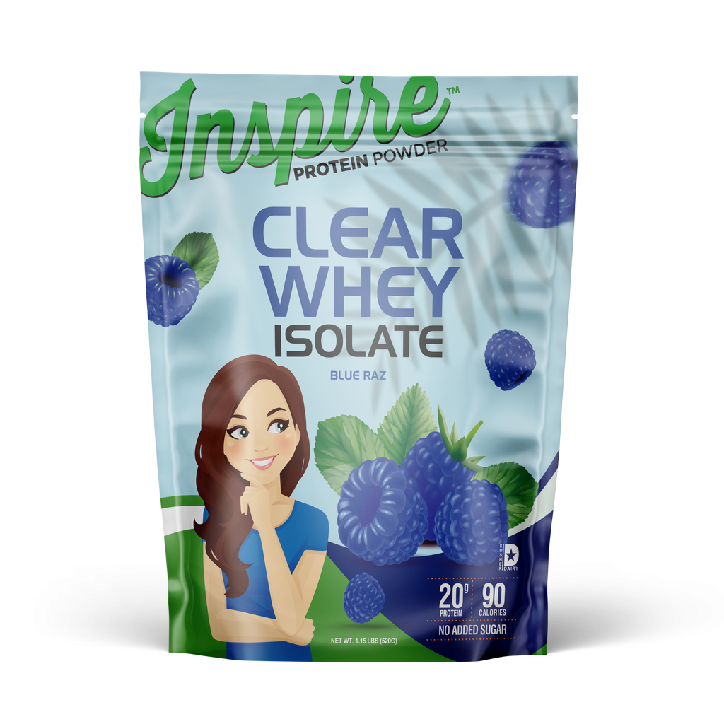Protien Blue Razz Inspire Clear Whey Protein Powder - Blue Razz – Bariatric Eating