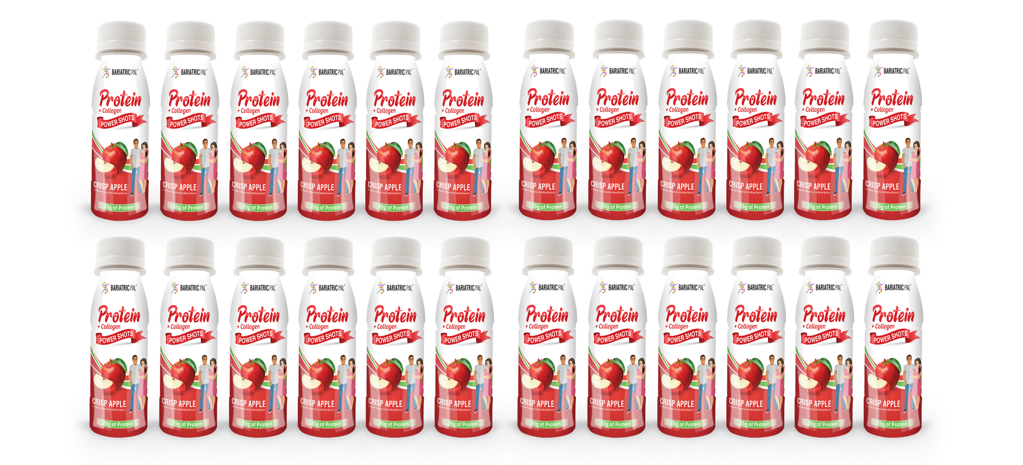 BariatricPal 25g Whey & Collagen Complete Protein Power Shots