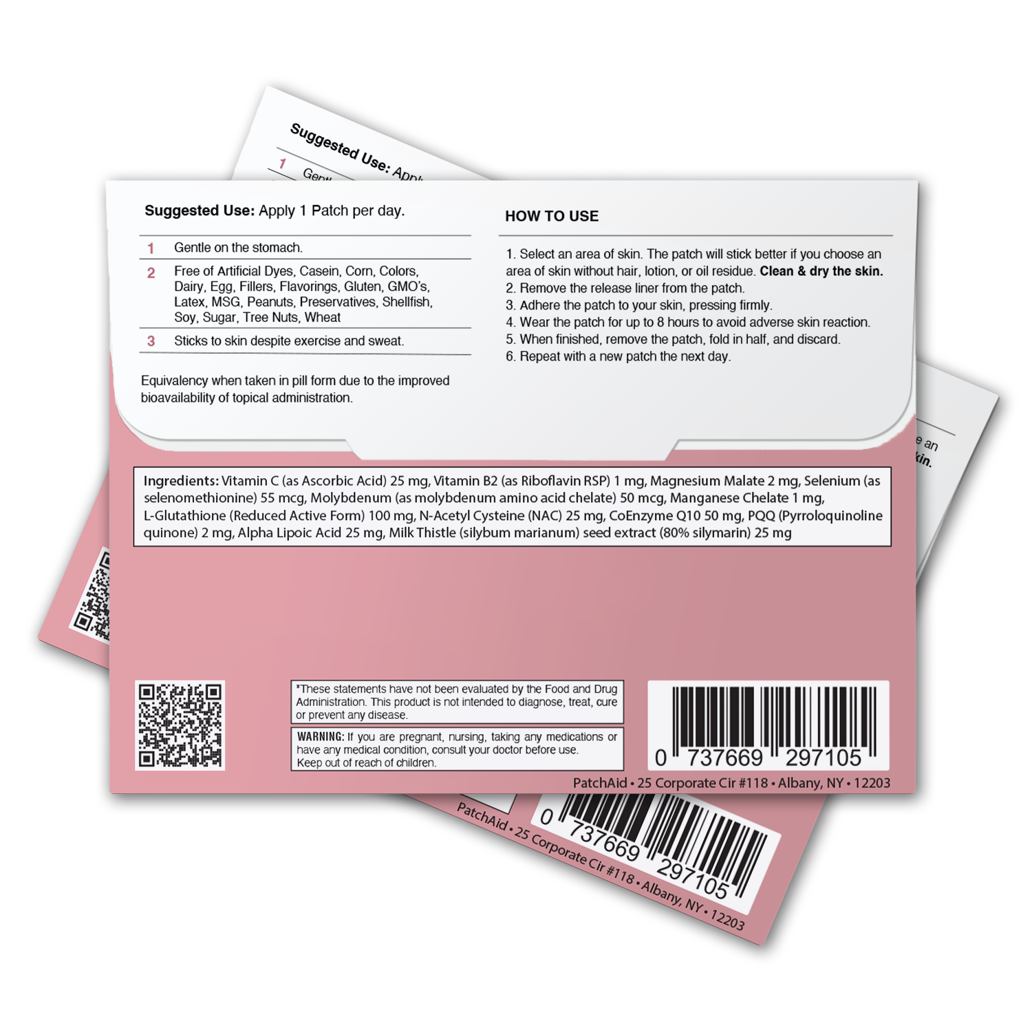 essential glutathione patch Daily Detox and Cellular Support by Healthogenics ANTIOXIDANTS Topical Patch | Nutri-Patch