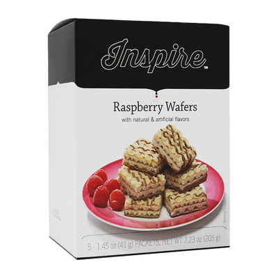 Inspire Heavenly Raspberry Protein Wafer Bars by Bariatric Eating