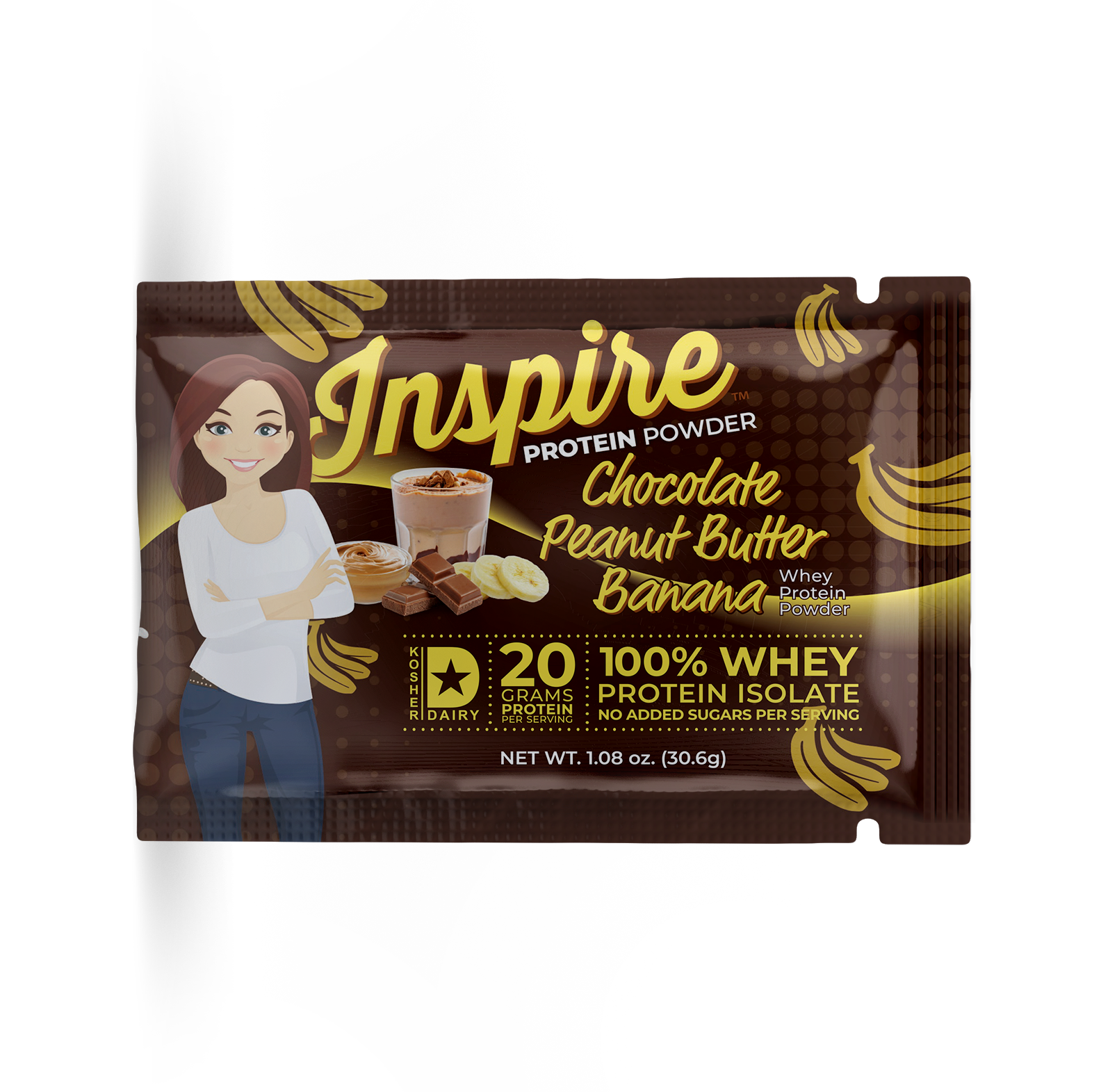 Eating Powder Inspire Single Serve Protein Powder by Bariatric Eating - 20 Flavor Va