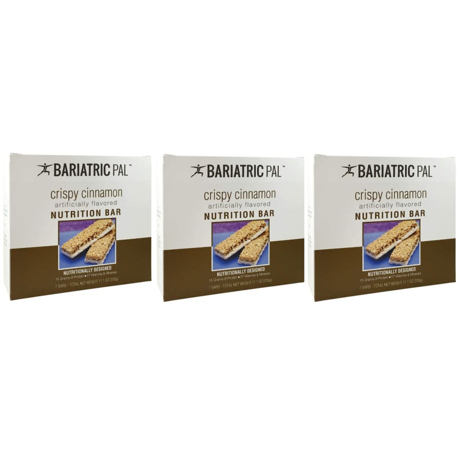 BariatricPal 15g Protein Bars - Crispy Cinnamon - High-quality Protein Bars by BariatricPal at BariatricPal Store
