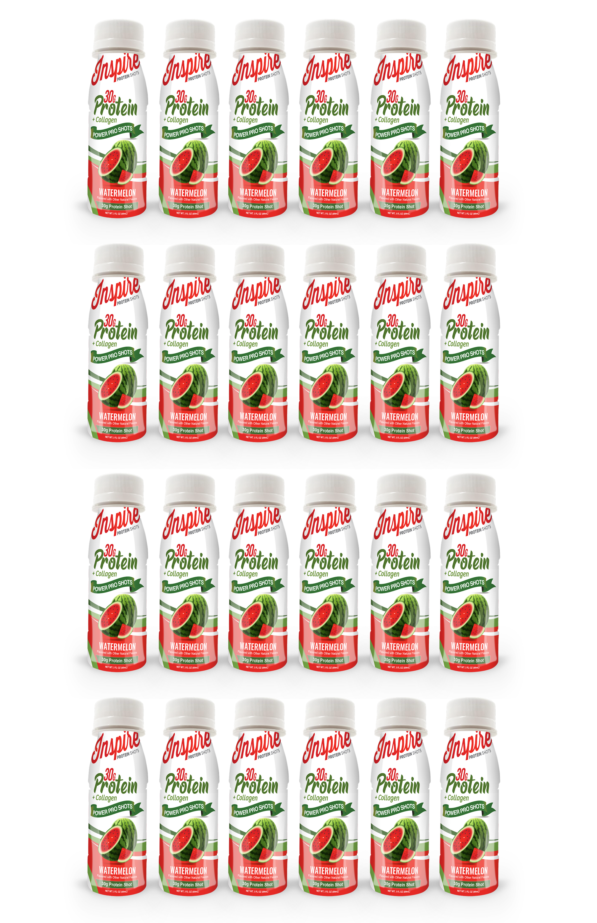 Inspire 30g Whey & Collagen Complete Protein Power Pro Shots