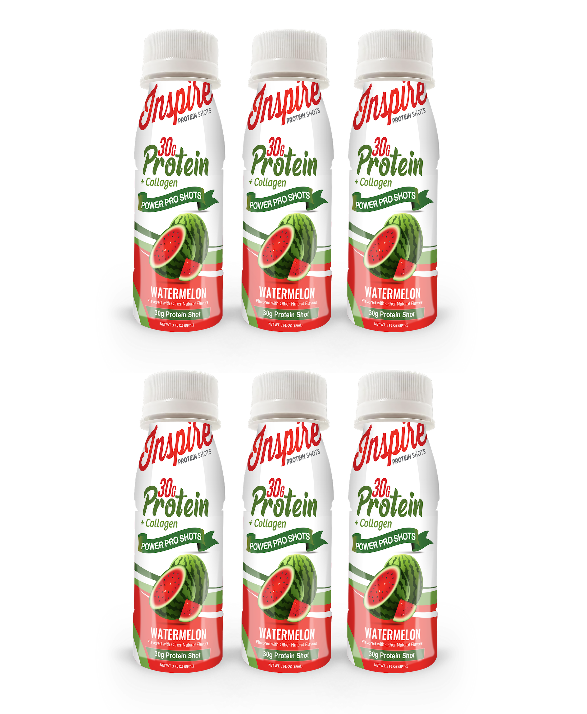 Inspire 30g Whey & Collagen Complete Protein Power Pro Shots